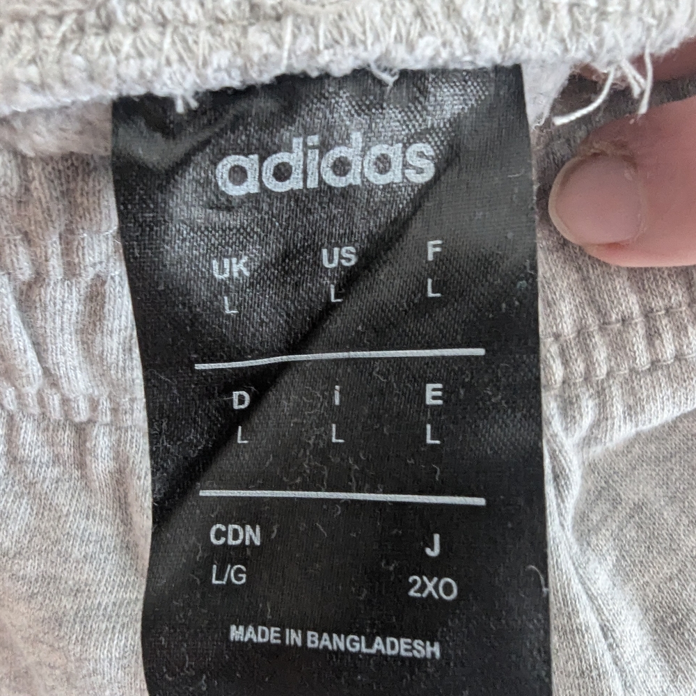 BUNDLE Adidas Light Gray Sweat Set - Picture 8 of 8